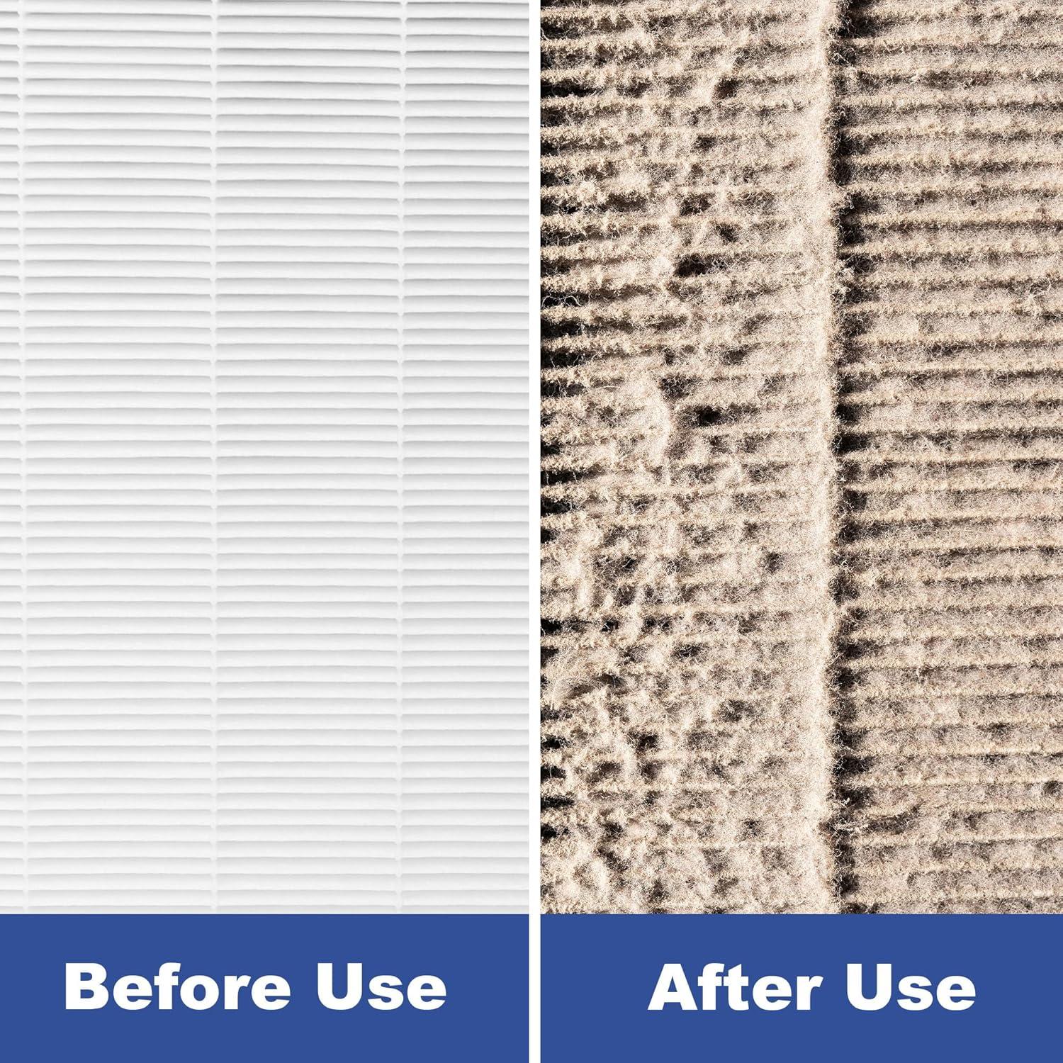 Juego de Filtros de Reemplazo AP2 True HEPA para Priestley PM1240B