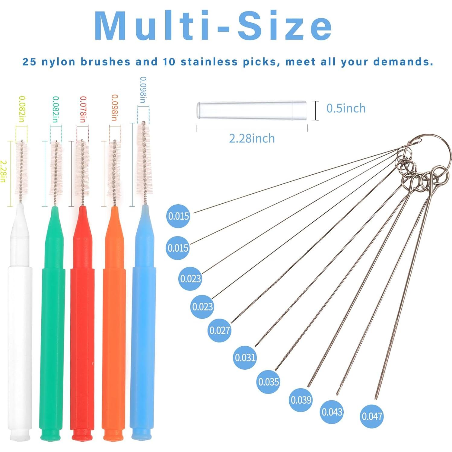 Kit de Limpieza de Cabezal de Ducha RWNXKARN 30 Piezas