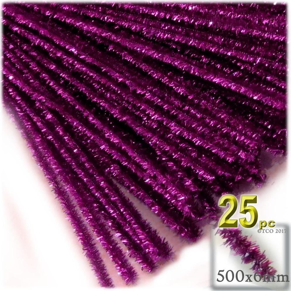 Tallarines de Chenille Transparentes The Crafts Outlet 25 Piezas 50 cm