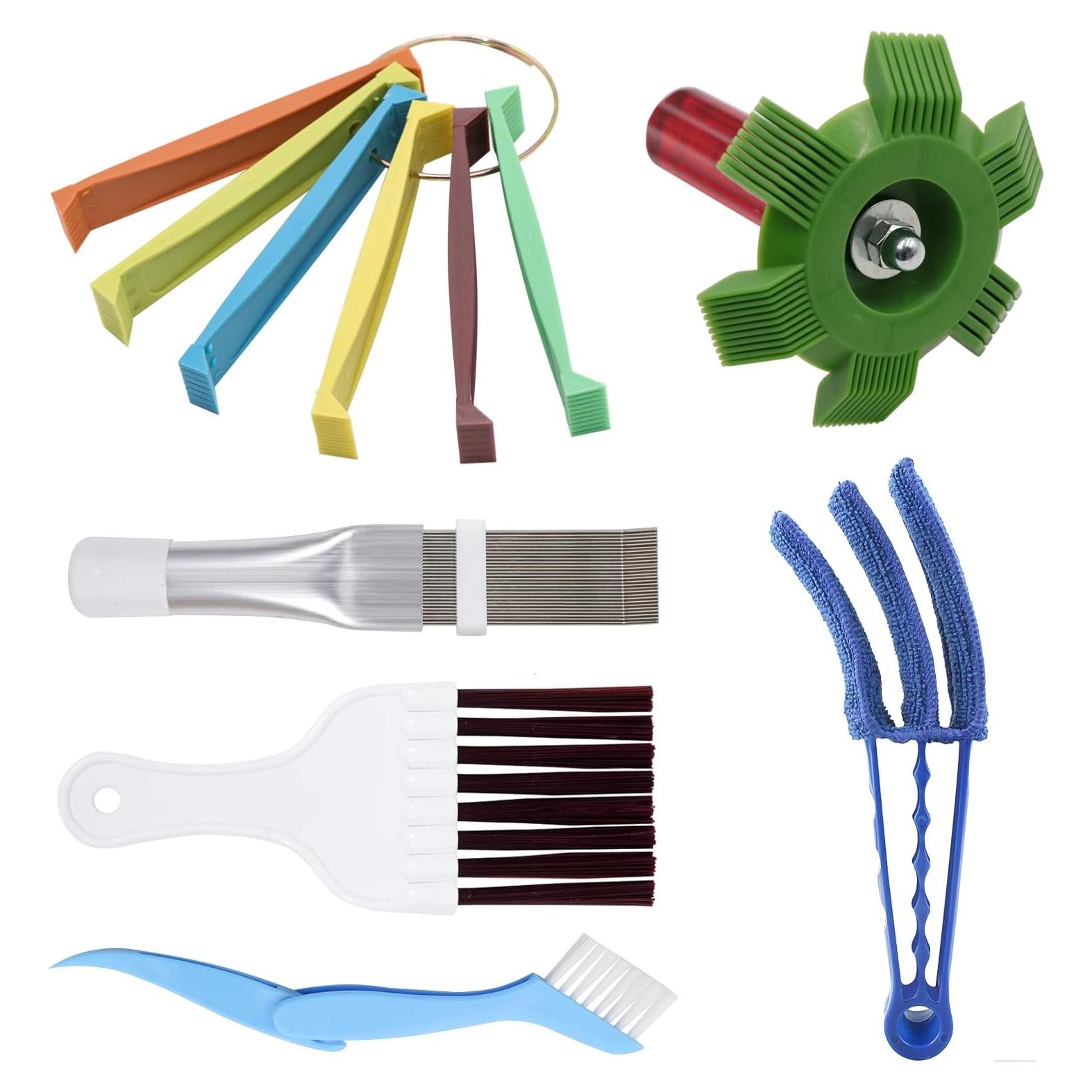 Juego de 6 Limpiadores de Aletas de Aire Acondicionado Surephon