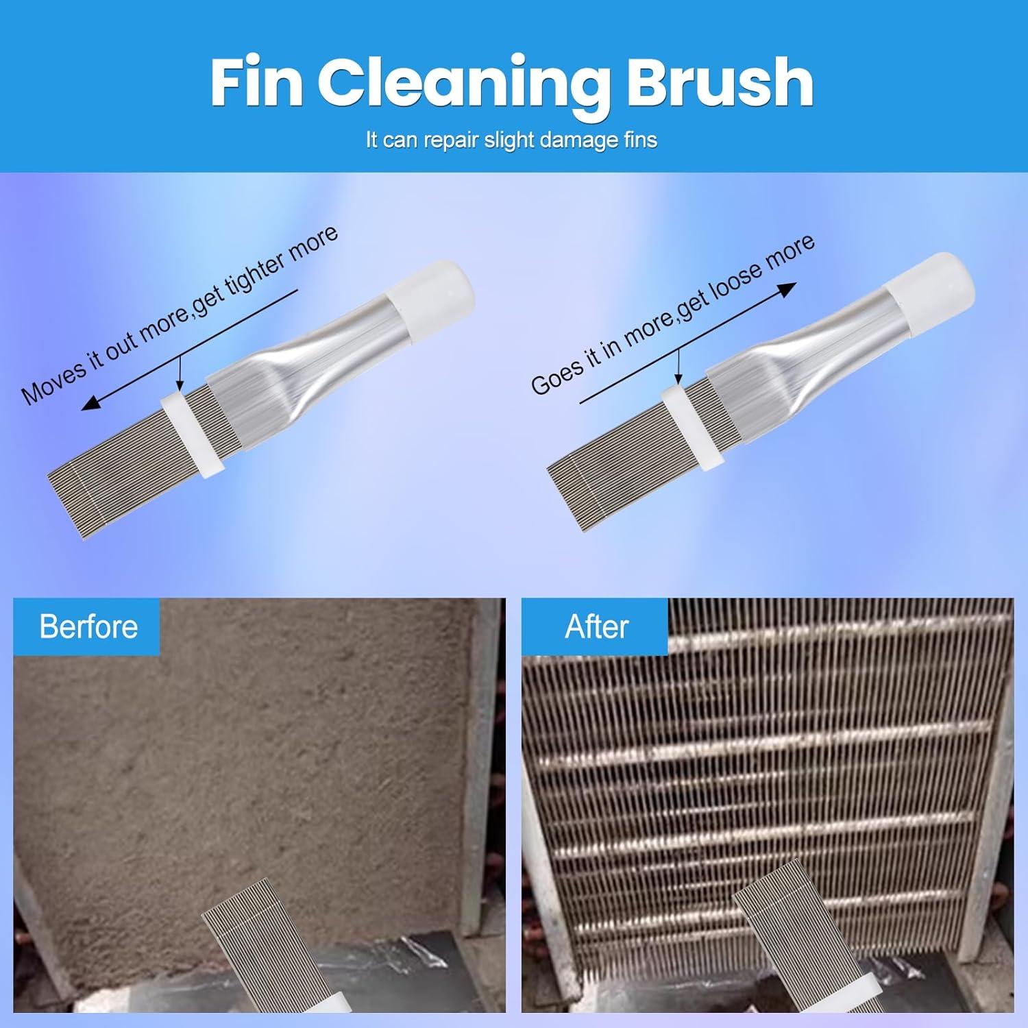 Juego de 6 Limpiadores de Aletas de Aire Acondicionado Surephon