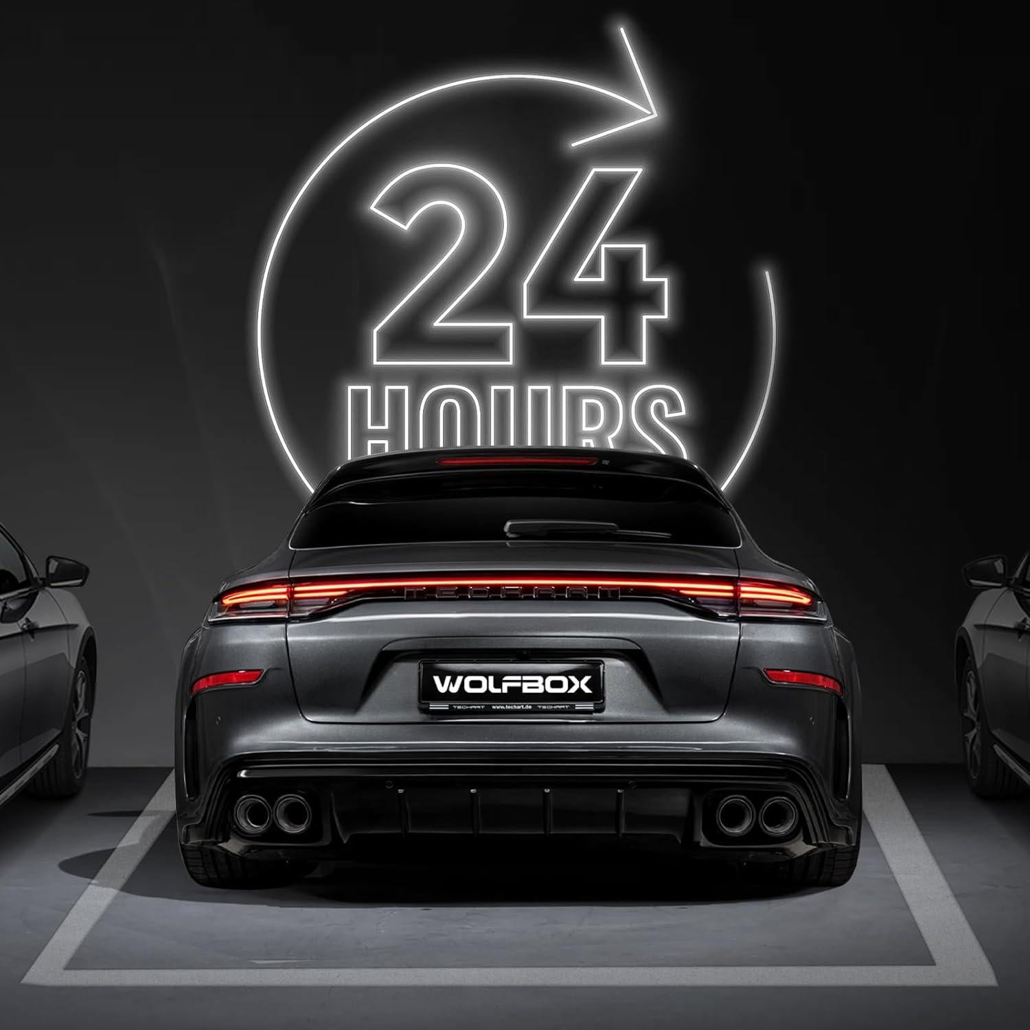 Cámara de Salpicadero 3 Canales WOLFBOX i07 HD 2.5K + Kit Cableado