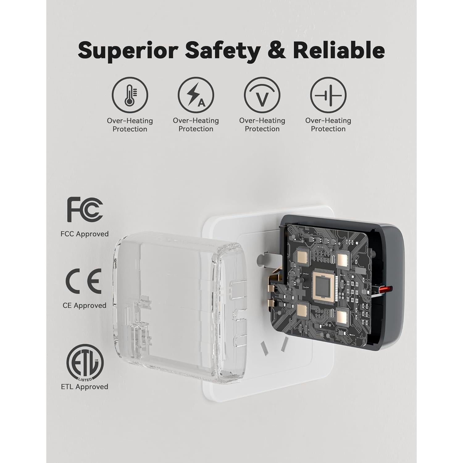 Cargador USB C 65W + Arrancador de Salto 2000A WOLFBOX