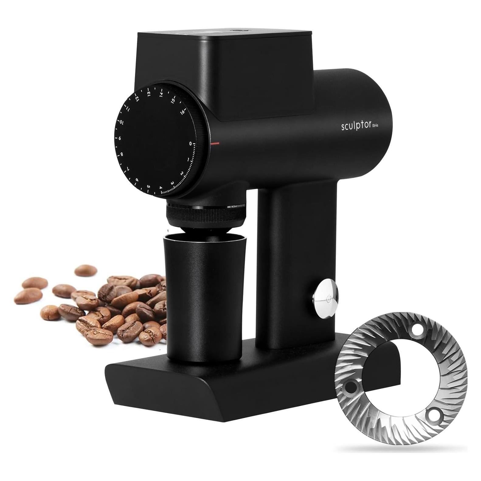 Molinillo de Café Eléctrico TIMEMORE Escultor 064S Negro