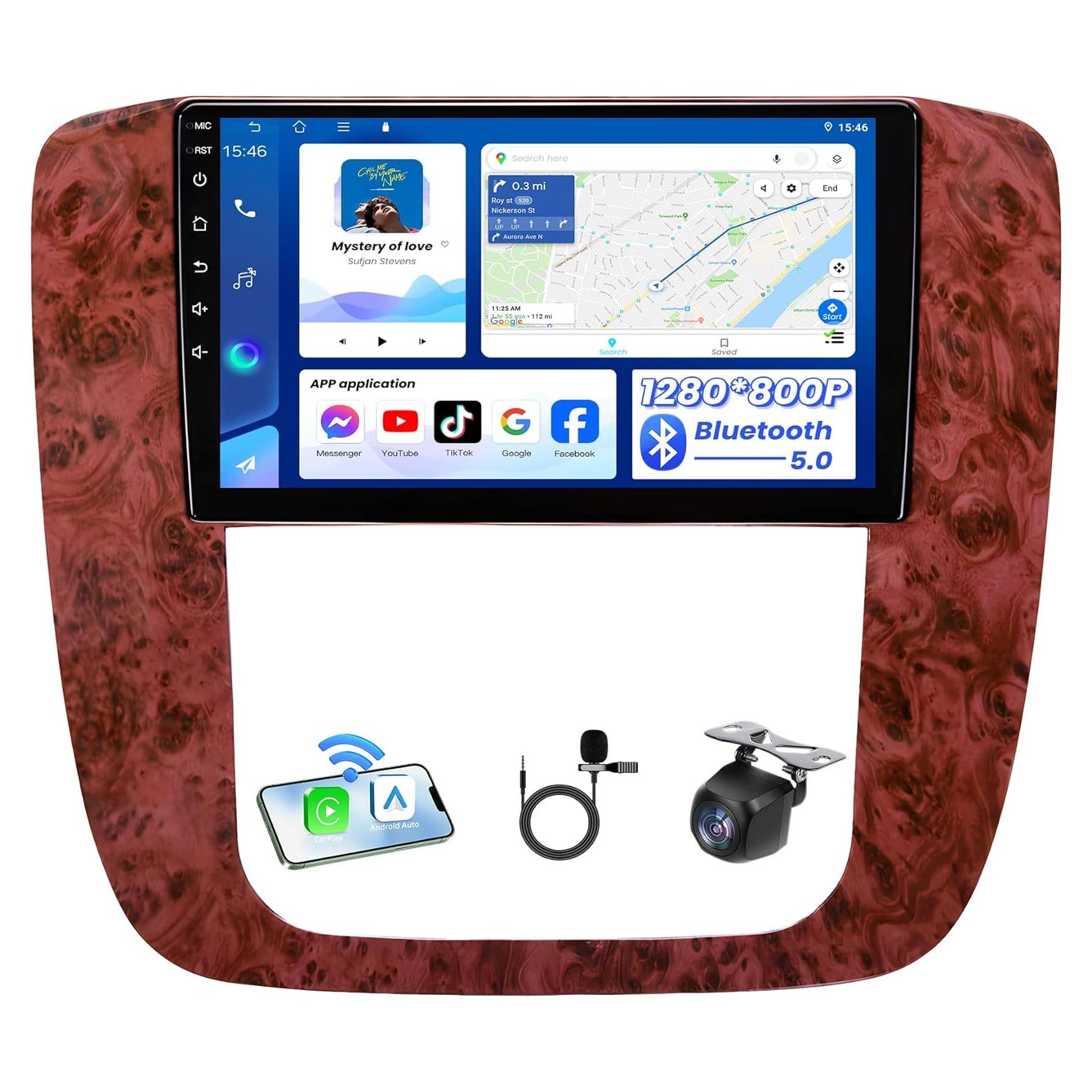 Radio de Coche Jerqry 8Core 4GB+64GB Android 13 9" HD