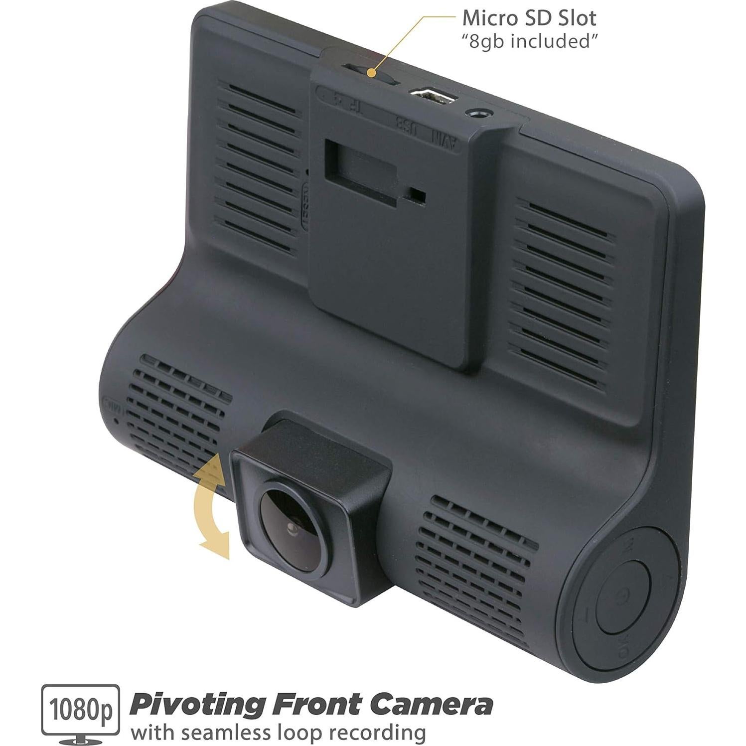 Cámara de Salpicadero Scosche DDVR2XFHD-SP1 Full HD 1080P