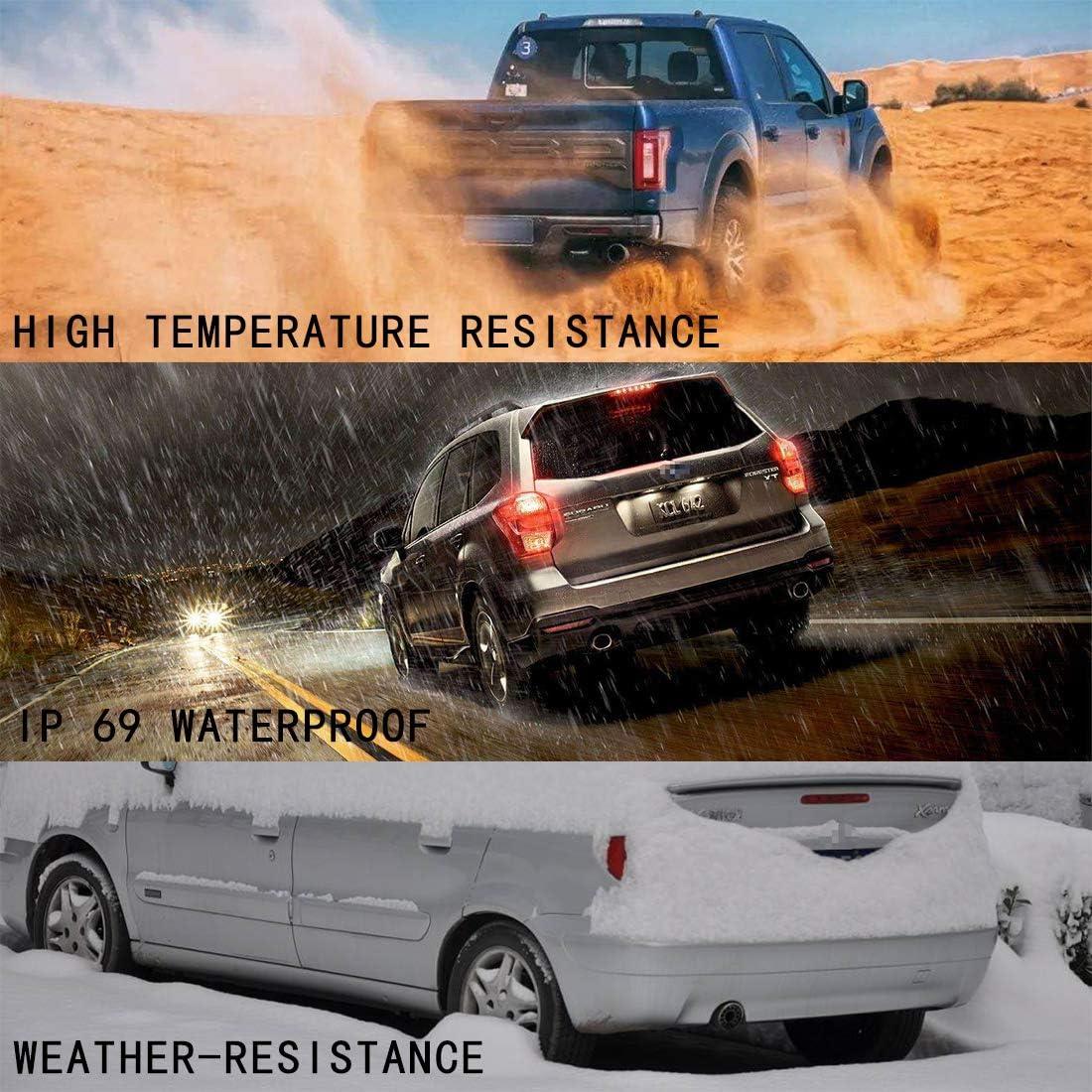 Cámara de Respaldo X HD 170° Impermeable IP68 Visión Nocturna