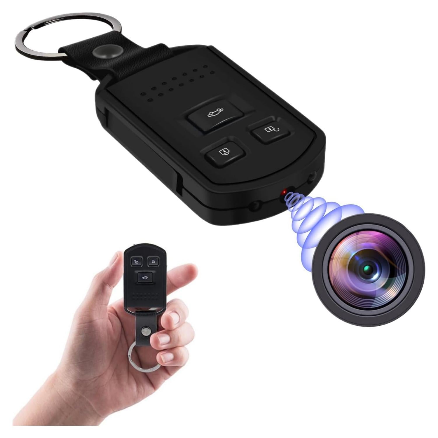 Cámara Oculta Llave de Coche icamdoor Mini HD 1080P
