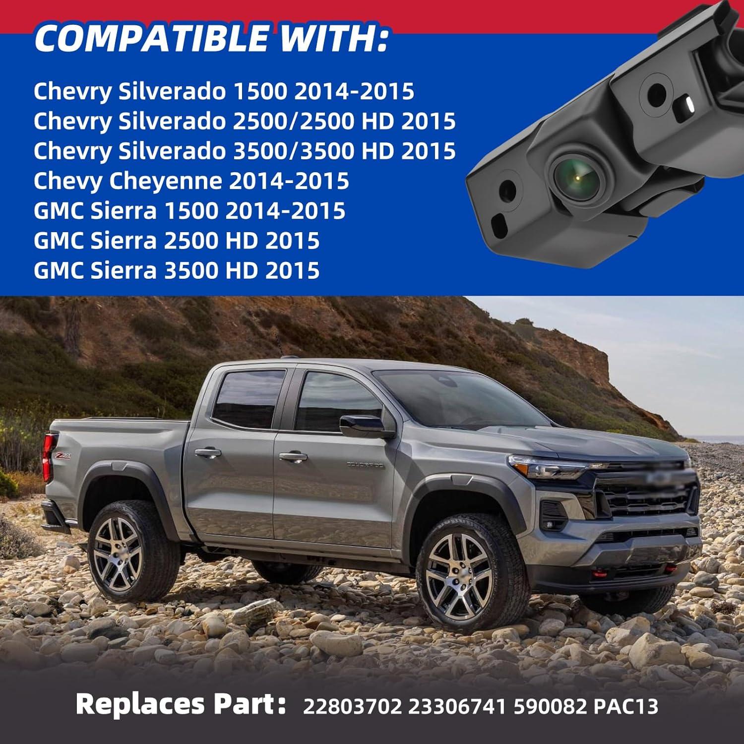 Cámara de Respaldo Dngbymx para Chevy Silverado 2014-2015