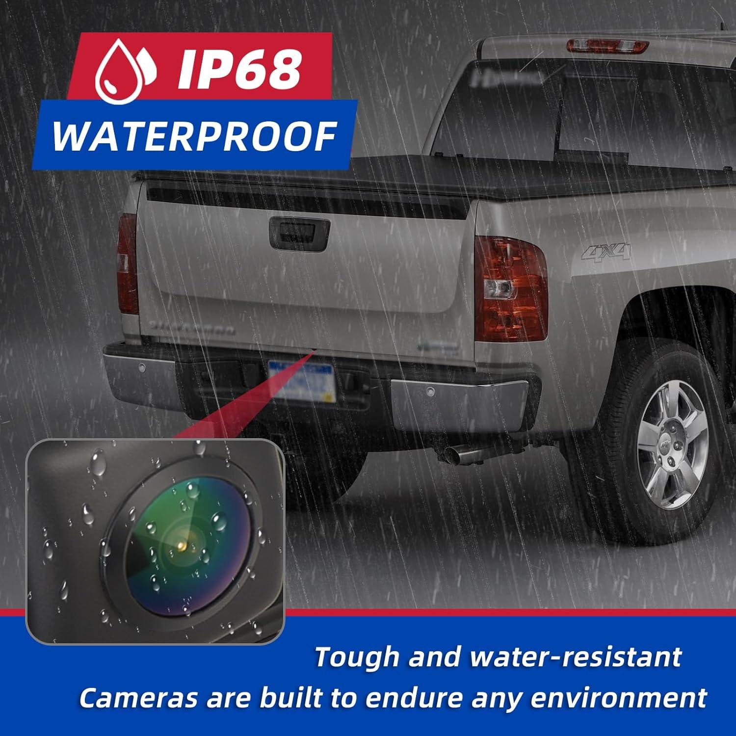 Cámara de Respaldo Dngbymx para Chevy Silverado 2014-2015