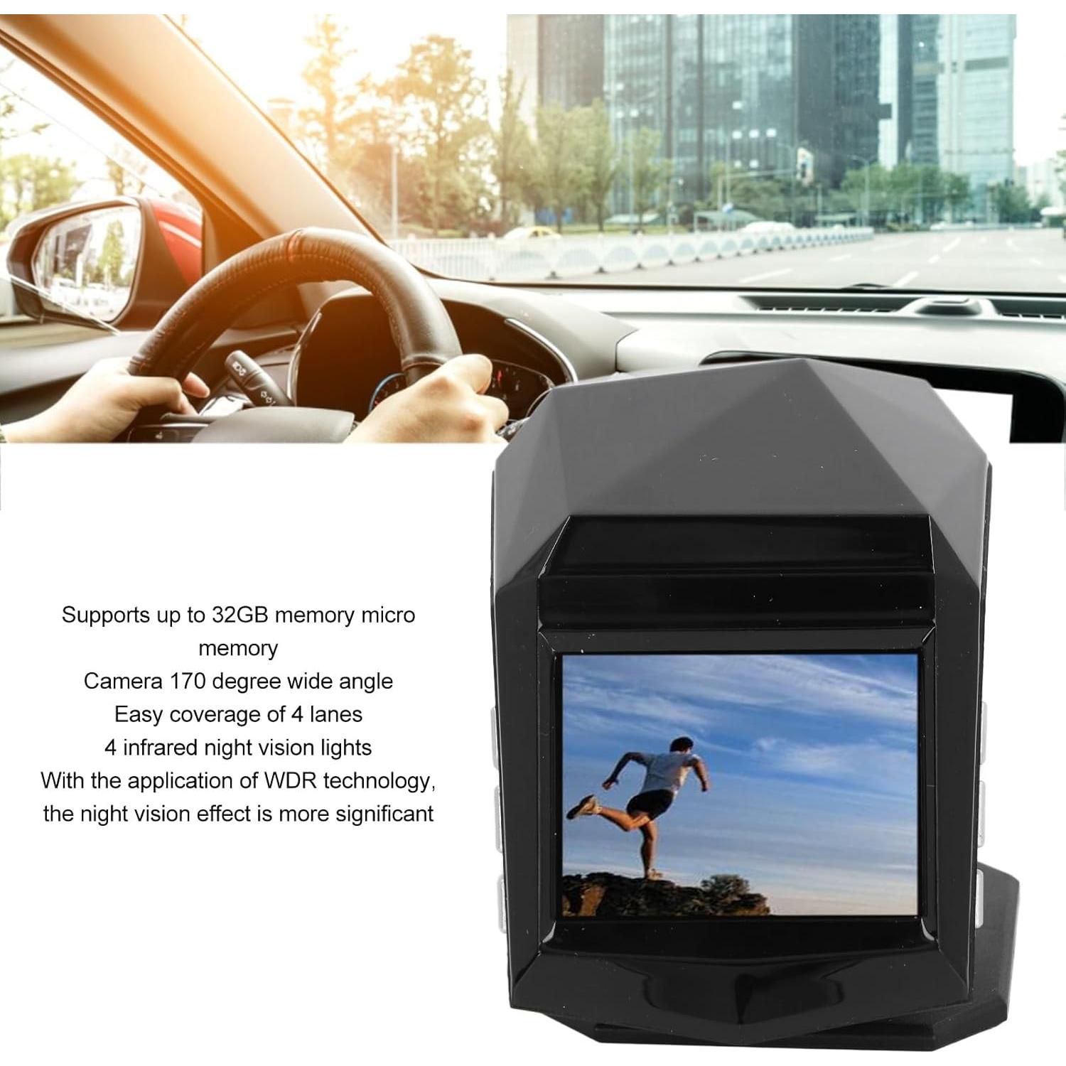 Cámara DashCam Dpofirs Doble 10MP HD Visión Nocturna