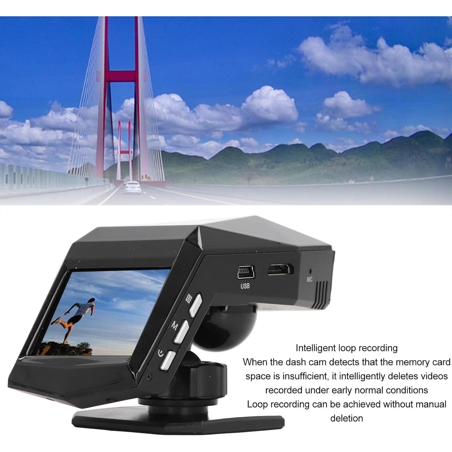 Cámara DashCam Dpofirs Doble 10MP HD Visión Nocturna