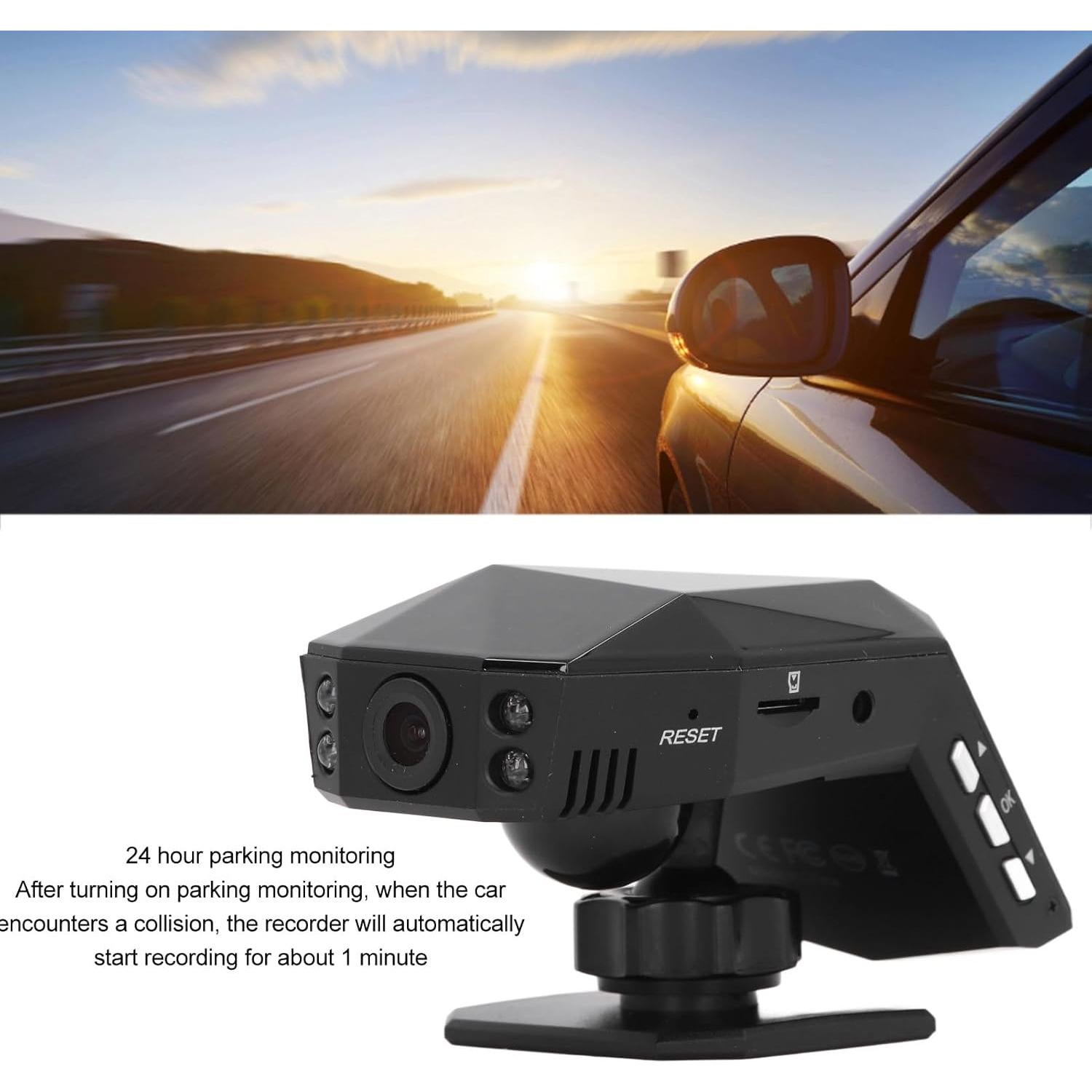 Cámara DashCam Dpofirs Doble 10MP HD Visión Nocturna