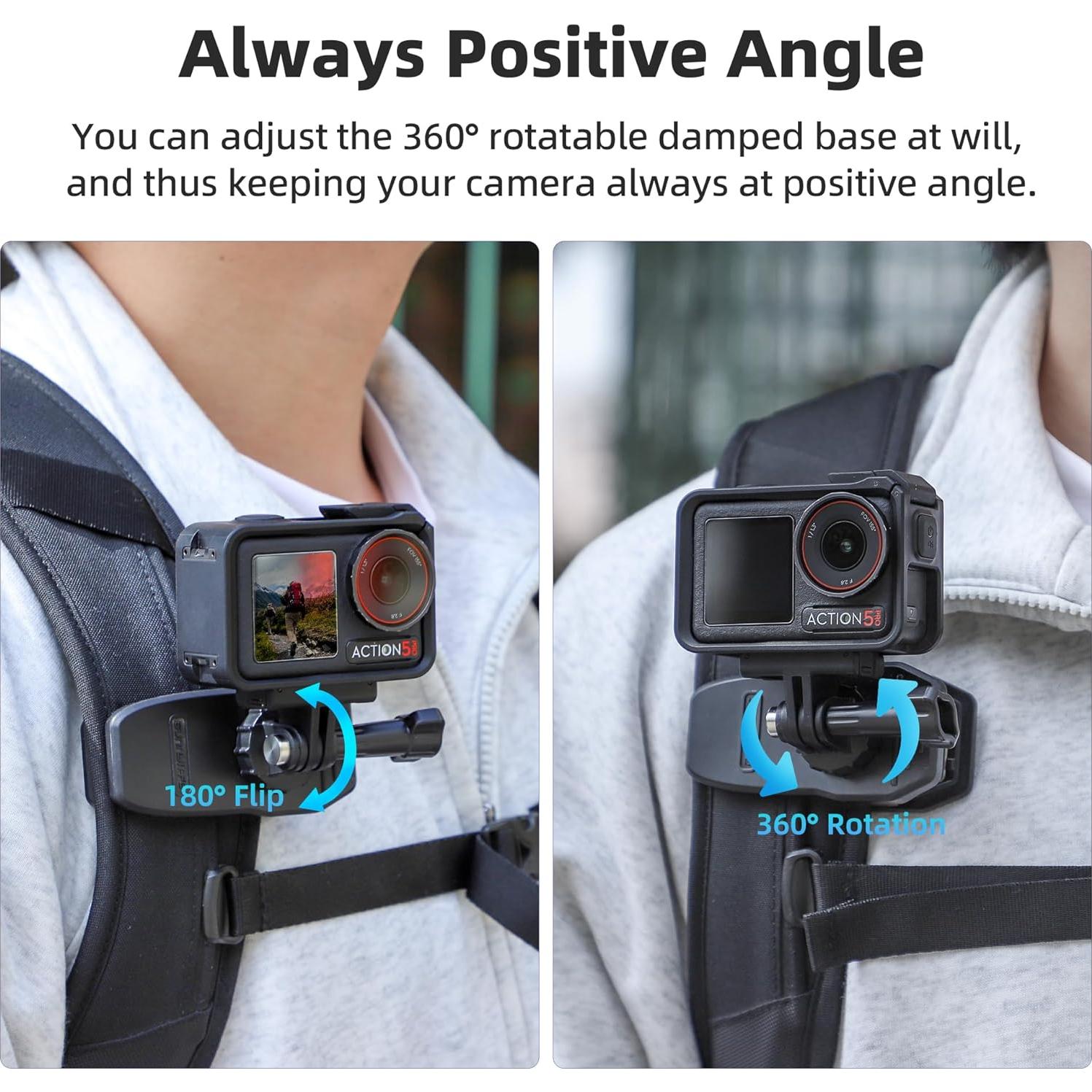 Soporte Magnético Fuerte SUNNYLIFE 360° para Mochila