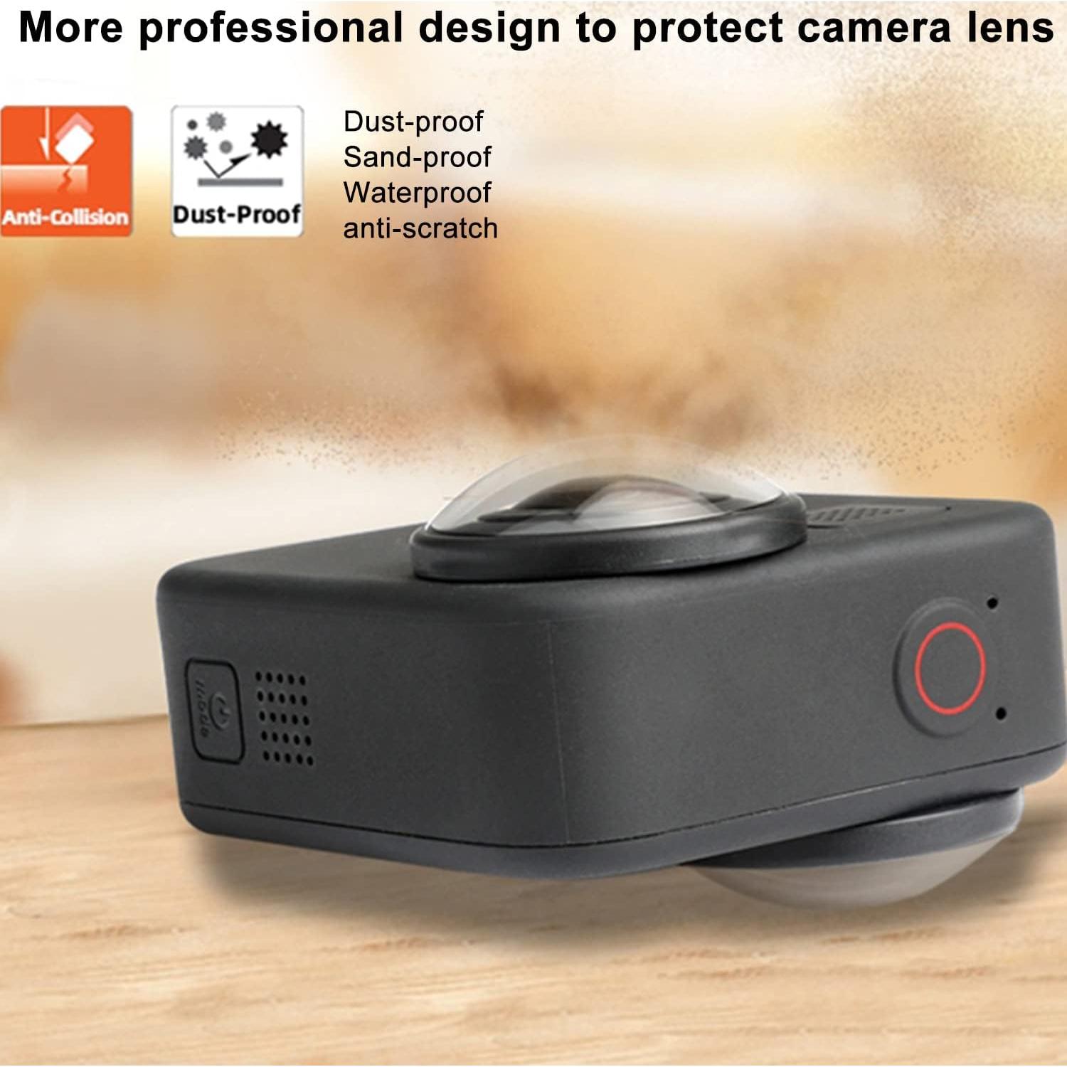 Protector de Lente FitStill 2 PZS para Go Pro MAX 2025 9H