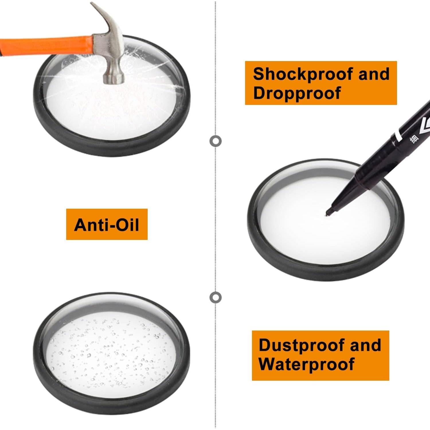 Protector de Lente FitStill 2 PZS para Go Pro MAX 2025 9H