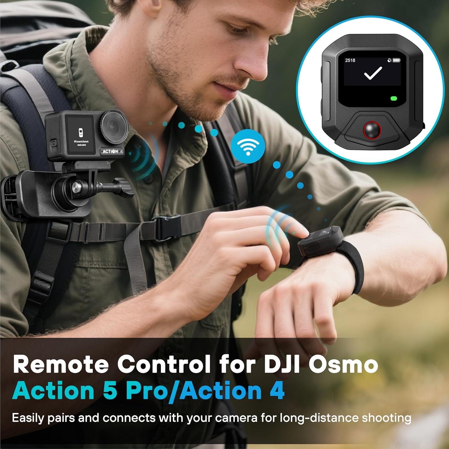 Control Remoto GPS Inalámbrico STARTRC para DJI Osmo Action 5/4