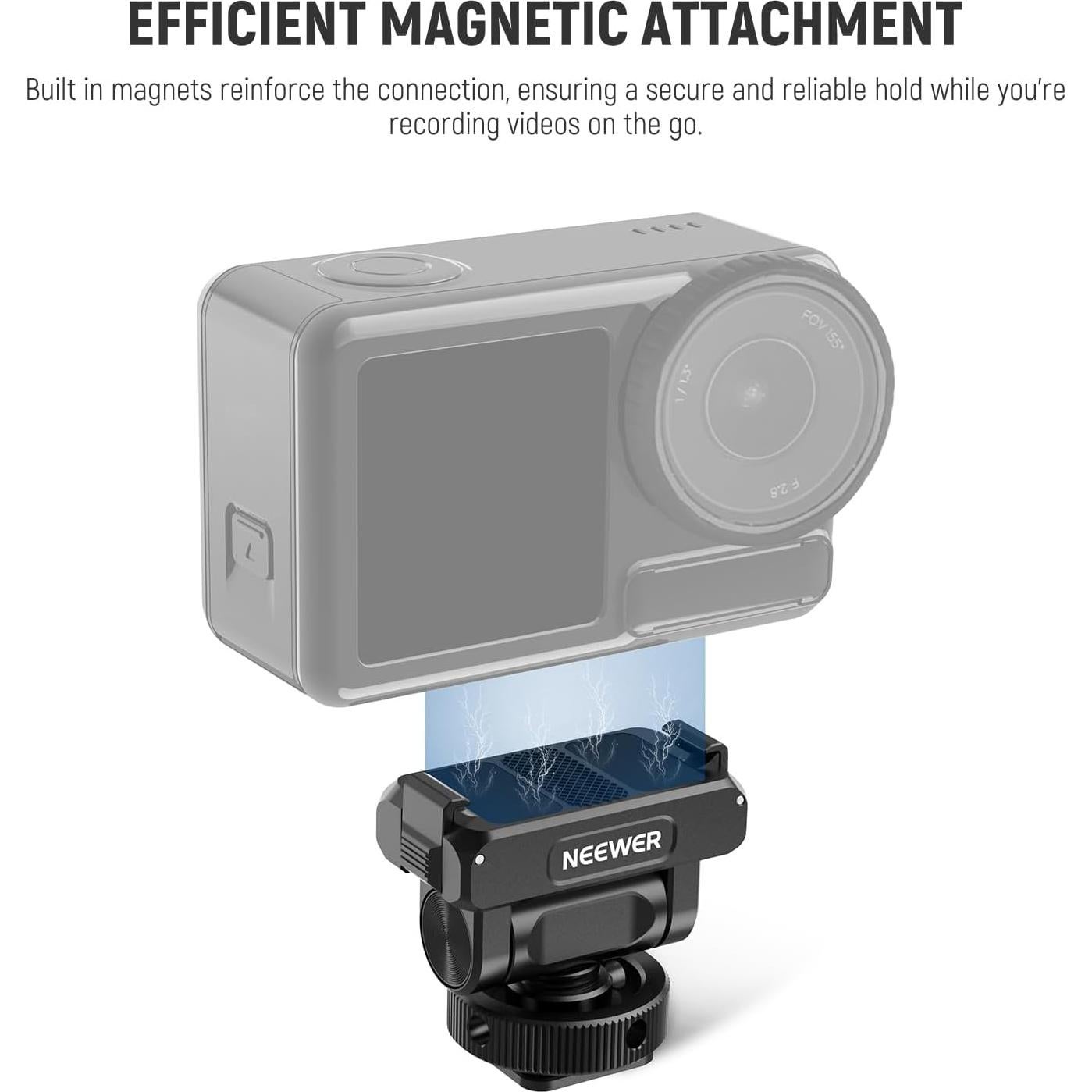 Adaptador de Montaje NEEWER para DJI Osmo Action 5 Pro/4/3