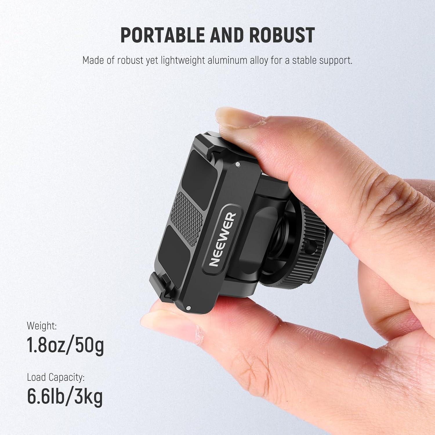 Adaptador de Montaje NEEWER para DJI Osmo Action 5 Pro/4/3