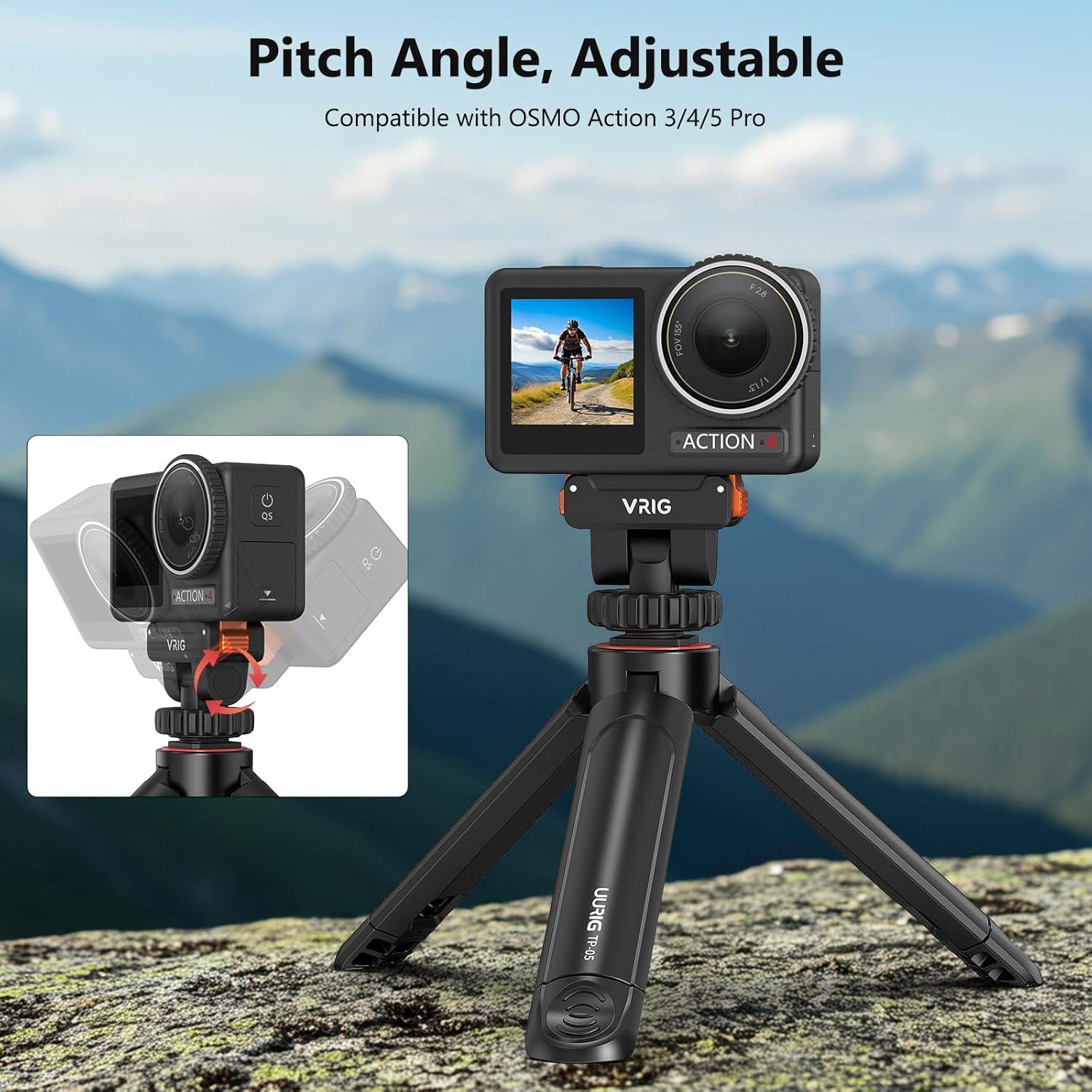 Soporte Rápido Magnético VRIG para DJI OSMO Action 360/5Pro