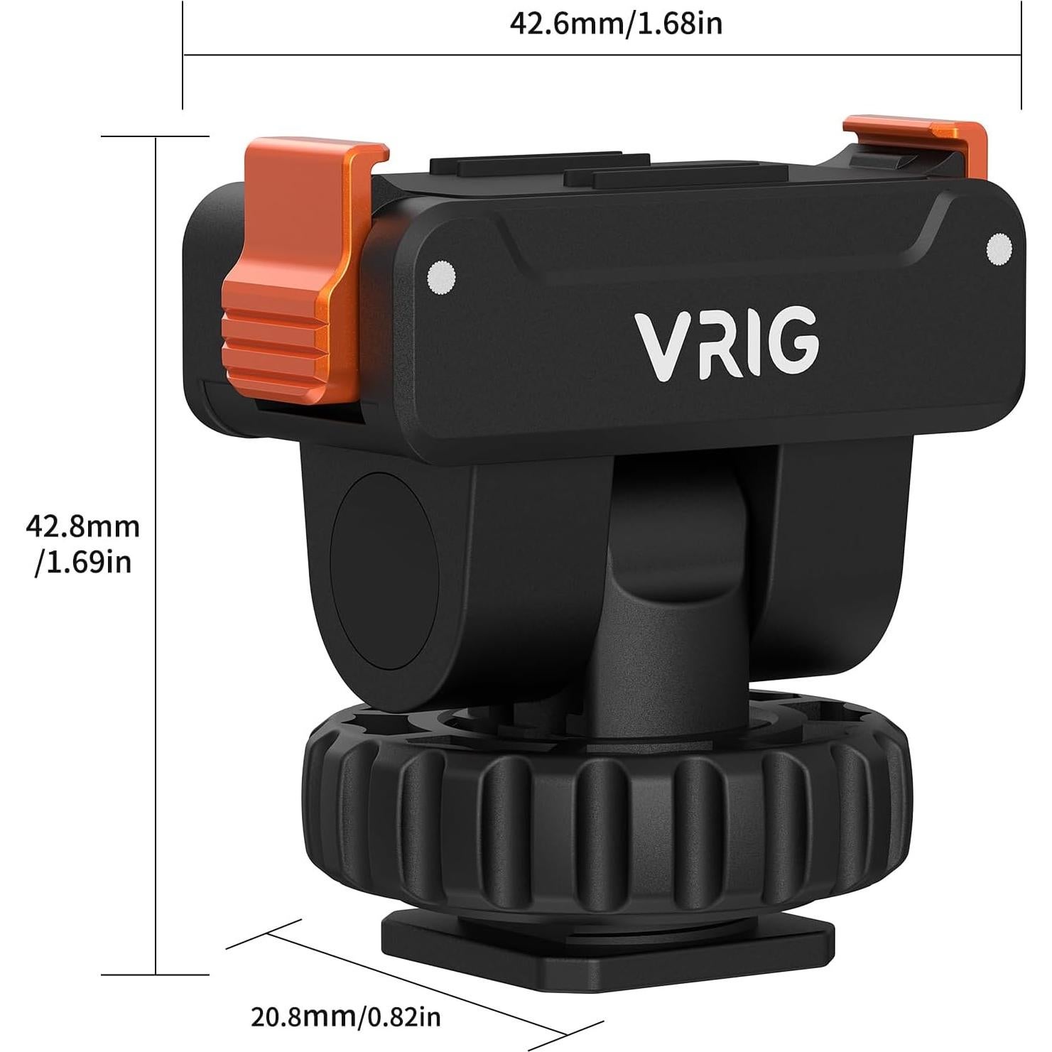Soporte Rápido Magnético VRIG para DJI OSMO Action 360/5Pro