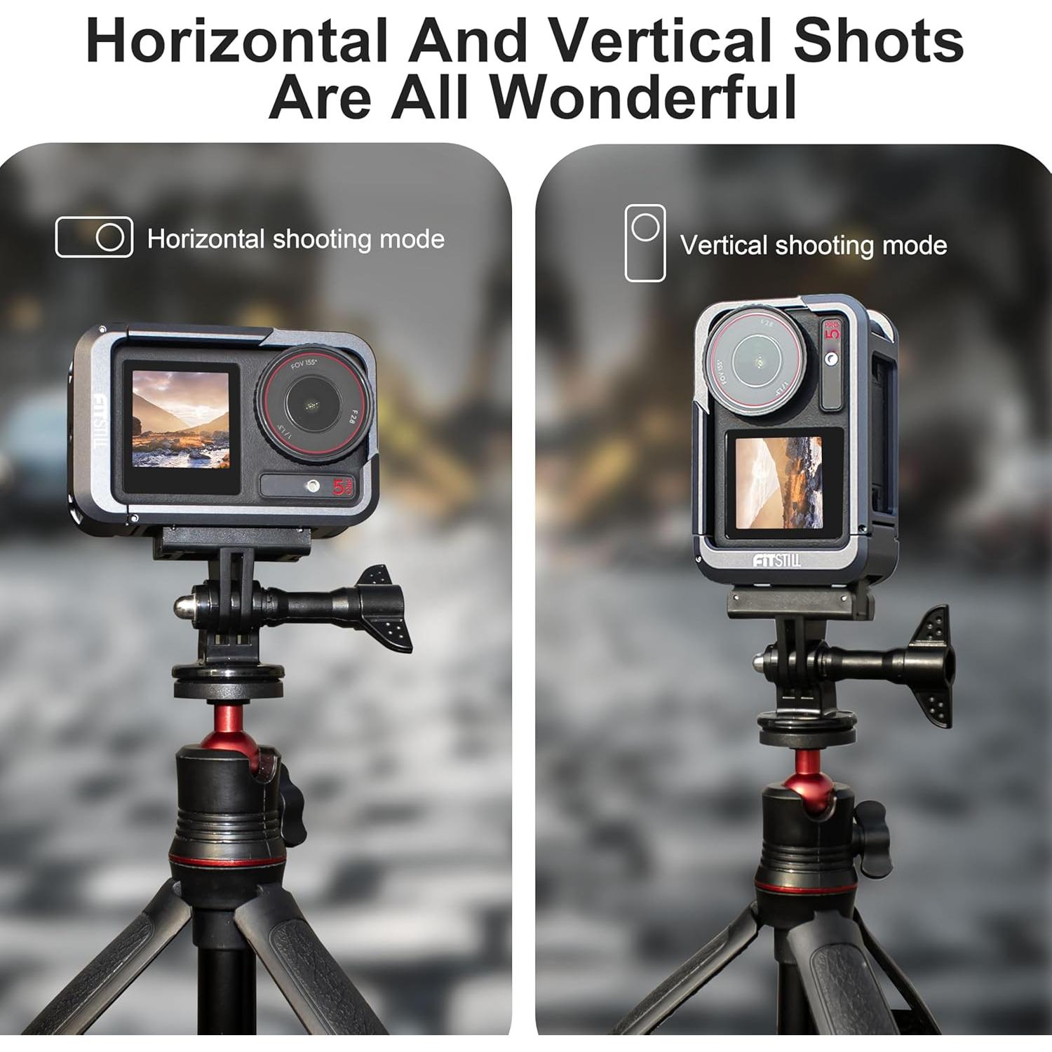 Jaula de Aluminio FitStill para DJI Osmo Action 5 Pro/4/3