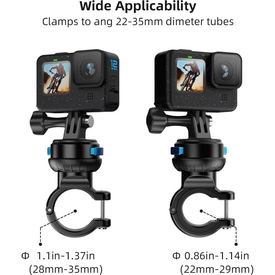 Soporte de Manillar Magnético SUREWO para GoPro y DJI Osmo