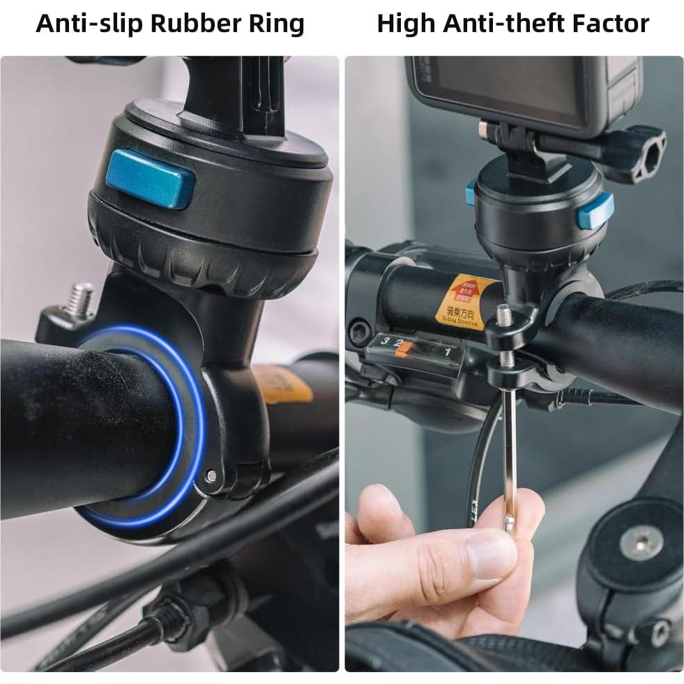 Soporte de Manillar Magnético SUREWO para GoPro y DJI Osmo