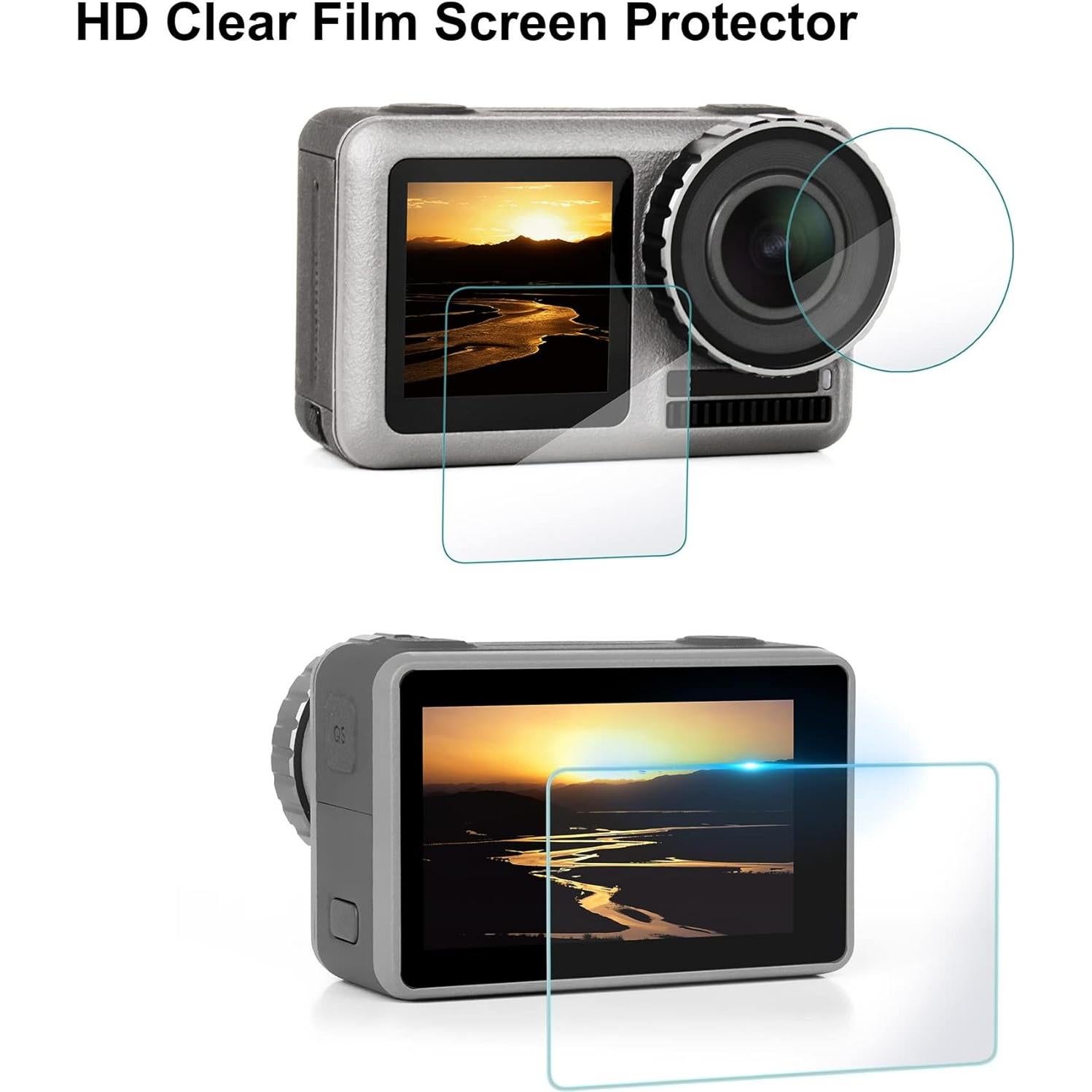 Funda y Protector de Pantalla SOONSUN para DJI Osmo Action 1