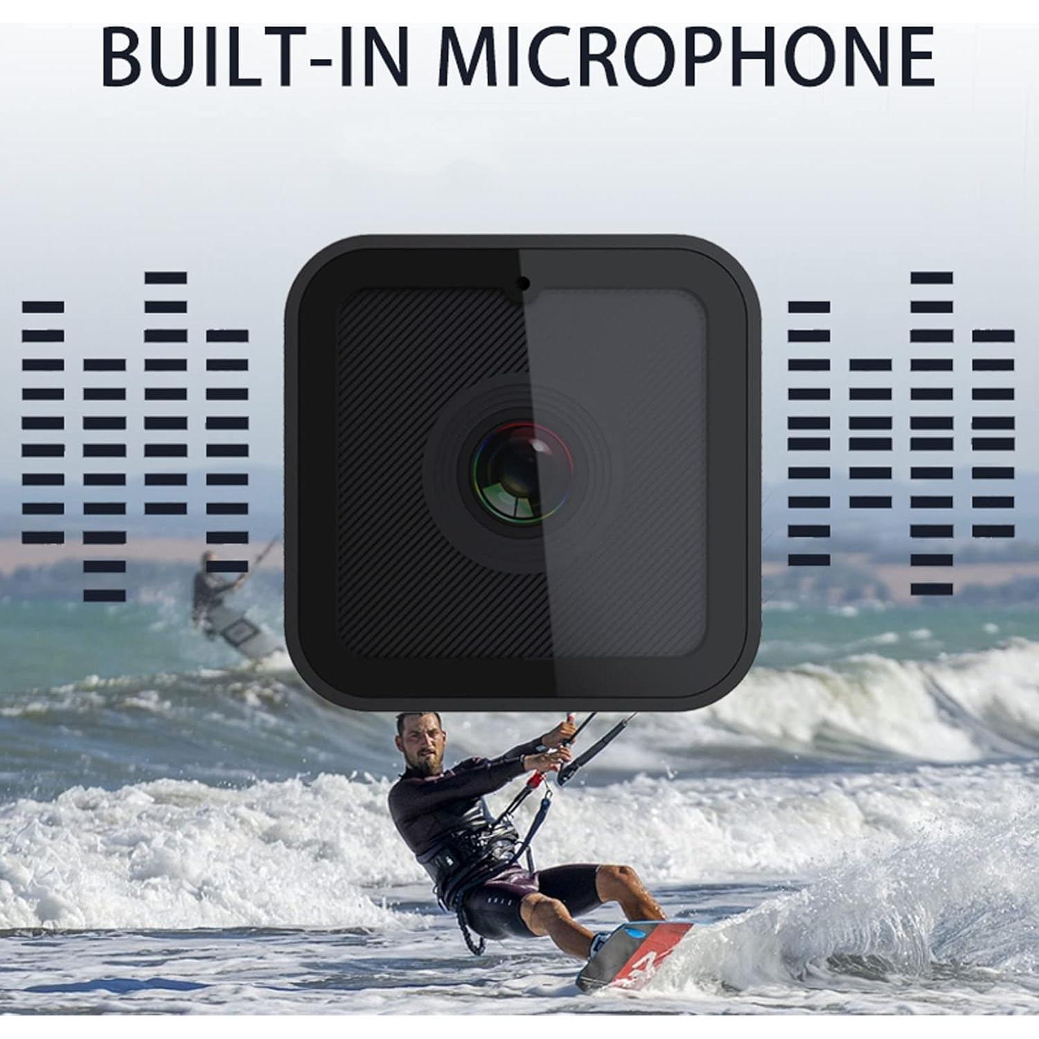 Cámara de Acción ASHATA CS03 Ultra HD 1080P a Prueba de Agua