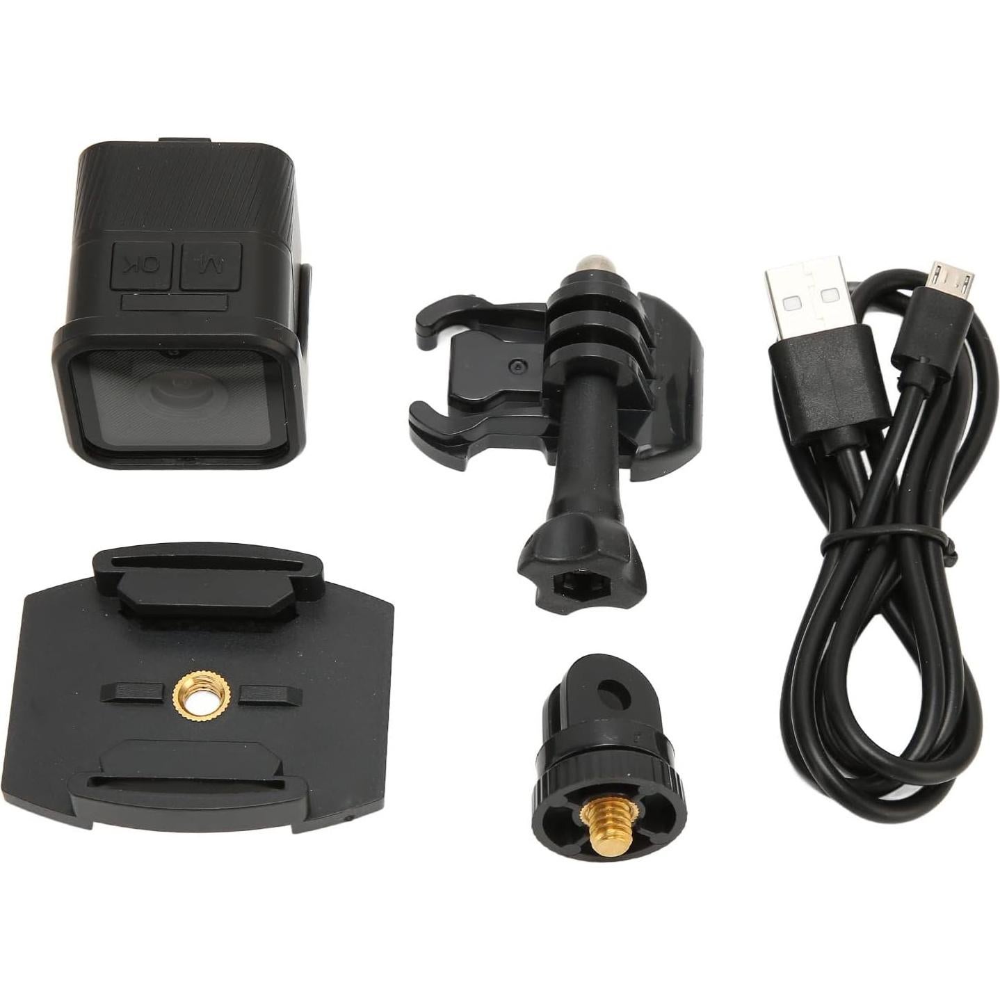 Cámara de Acción ASHATA CS03 Ultra HD 1080P a Prueba de Agua