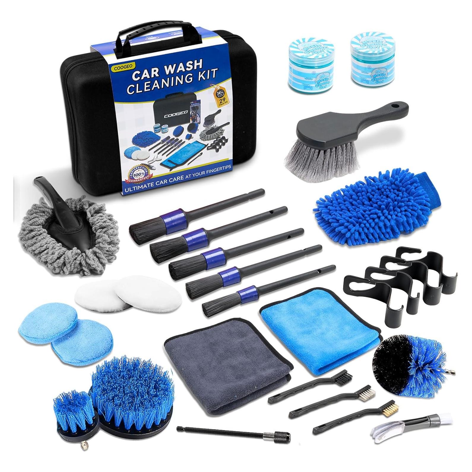 Kit de Detalle de Coche COOGEO 28 Piezas con Accesorios