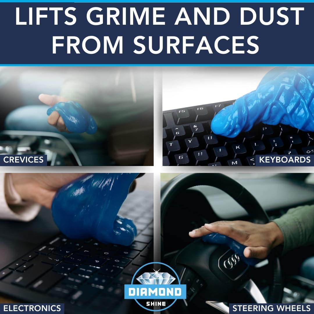 Gel de Limpieza Diamond Shine DSGC - 363g para Coche y Electrónica