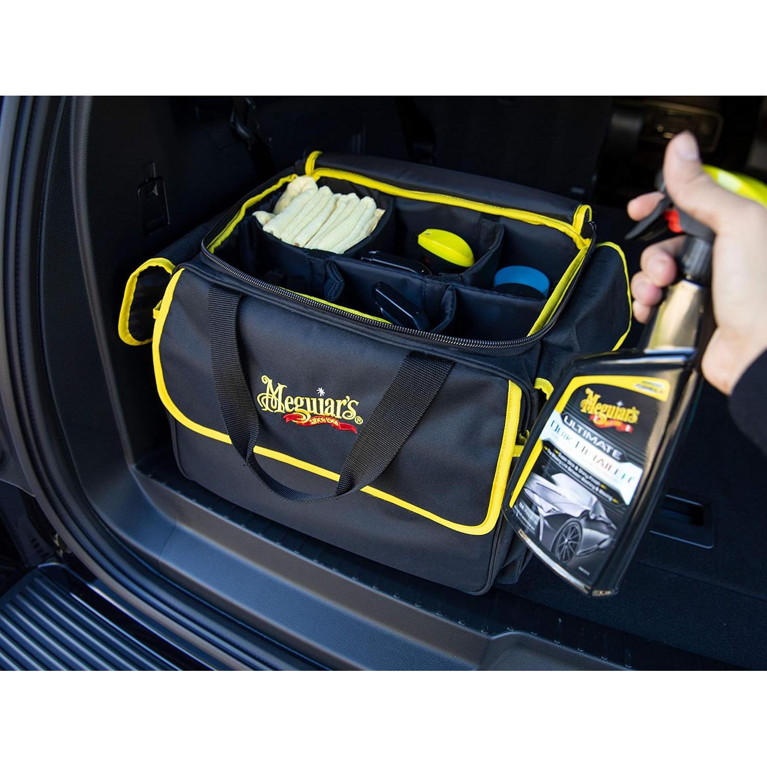 Bolsa de Detalle Meguiar's - Organizador Portátil para Autos