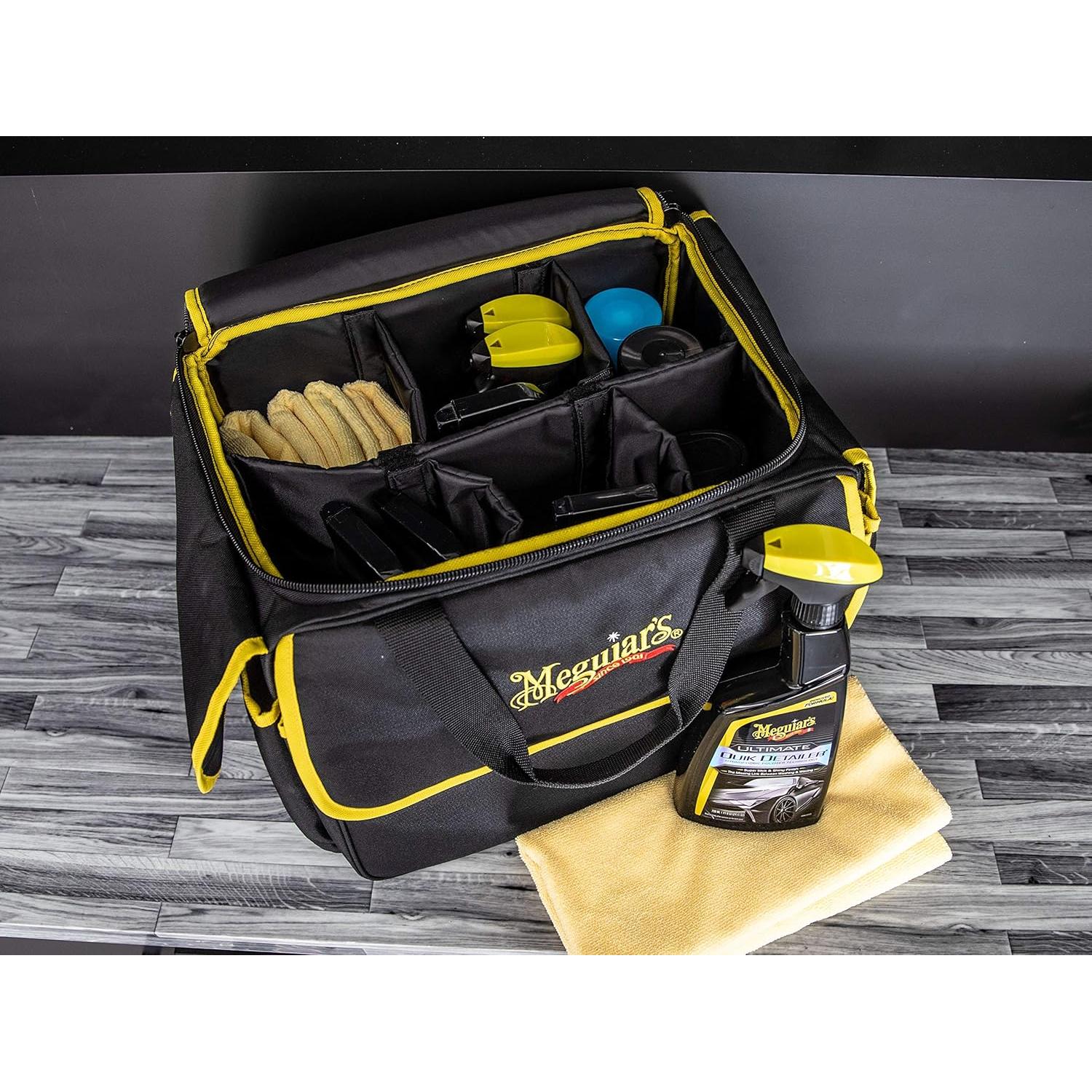 Bolsa de Detalle Meguiar's - Organizador Portátil para Autos