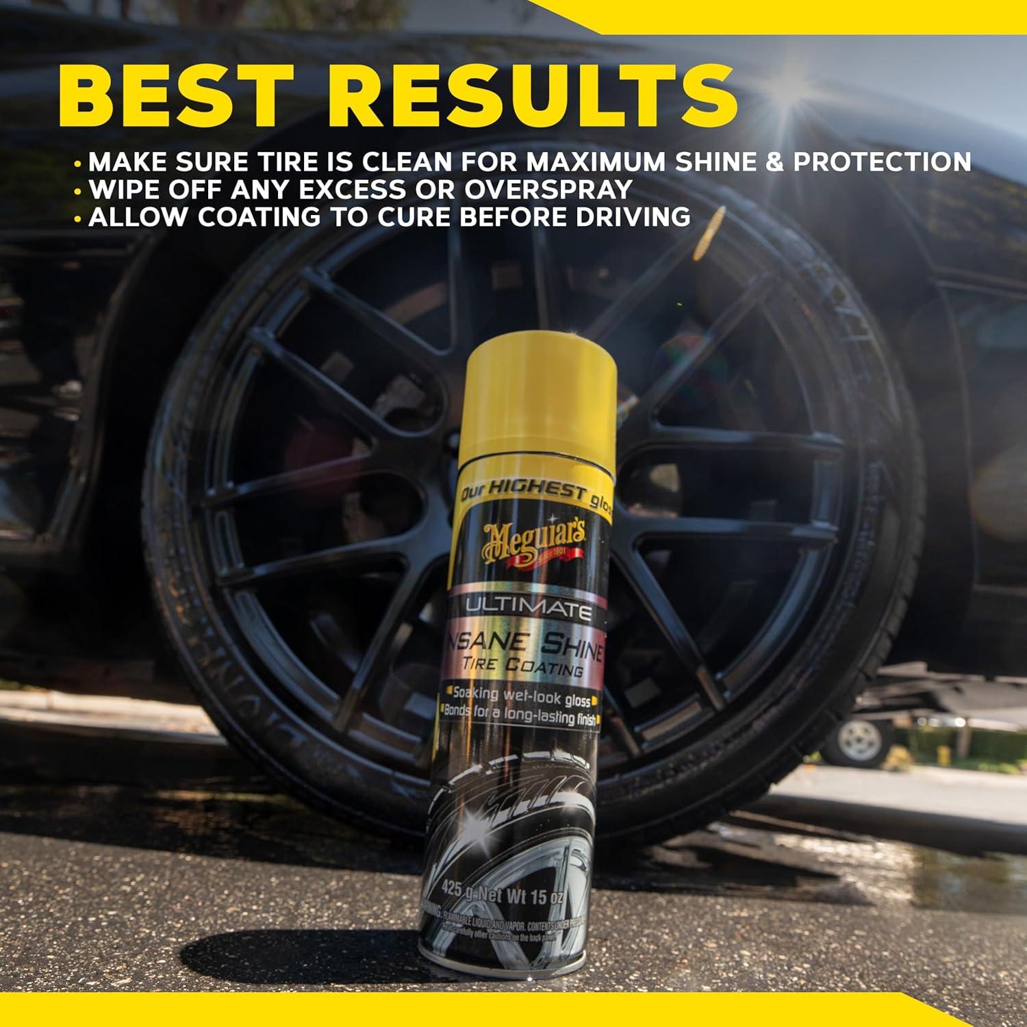 Recubrimiento para Llantas Meguiar's Ultimate Insane Shine 425 g