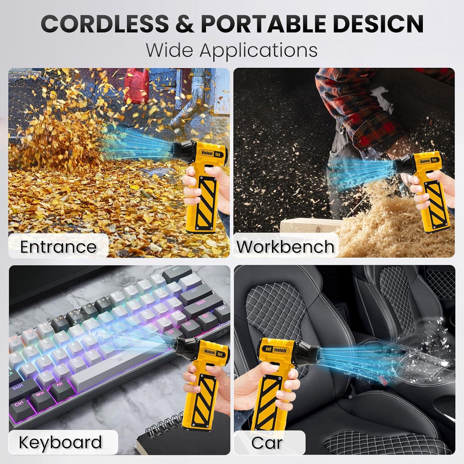 Soplador de Aire Comprimido SANYCASA SC-AD-VF-YW 180,000 RPM