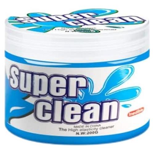 Gel Suave de Limpieza de Autos 198g - Barro Mágico Azul