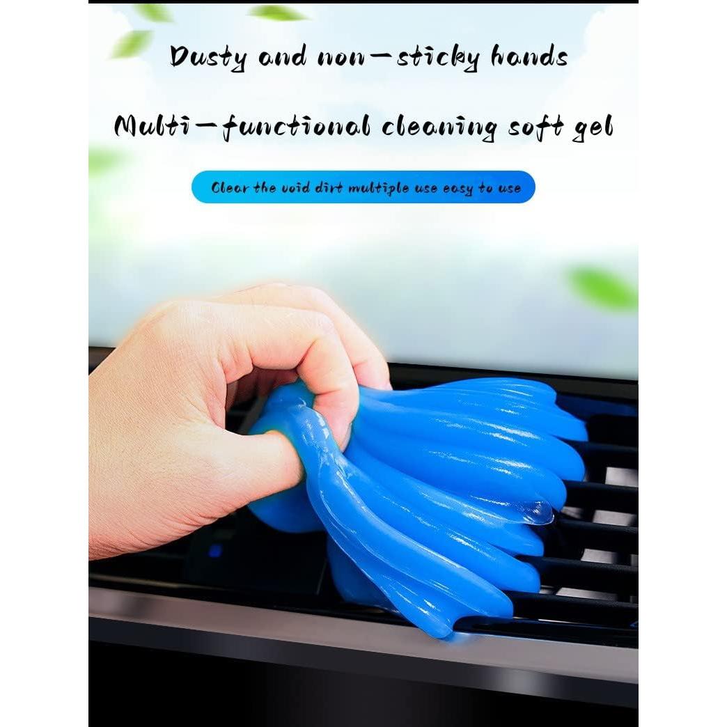 Gel Suave de Limpieza de Autos 198g - Barro Mágico Azul