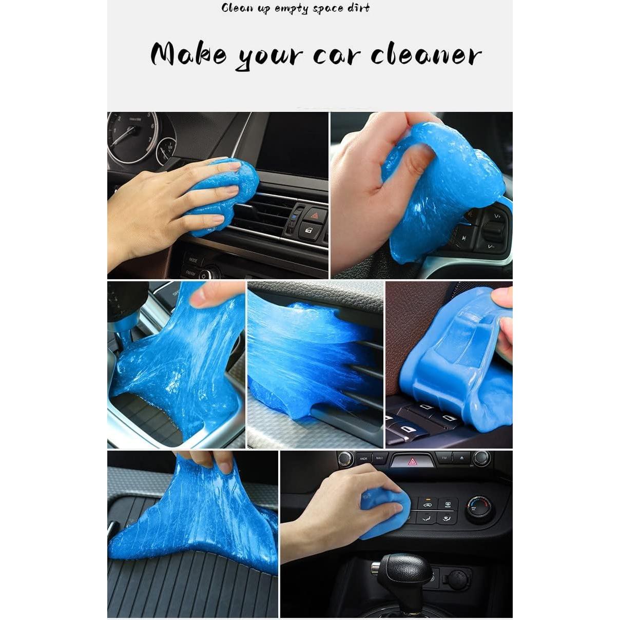 Gel Suave de Limpieza de Autos 198g - Barro Mágico Azul