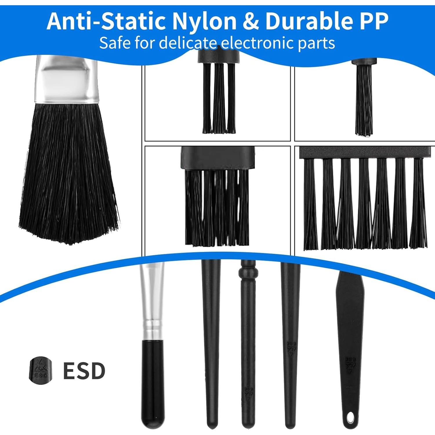 Kit de limpieza de teclado 6 piezas Oxfraki con extractor