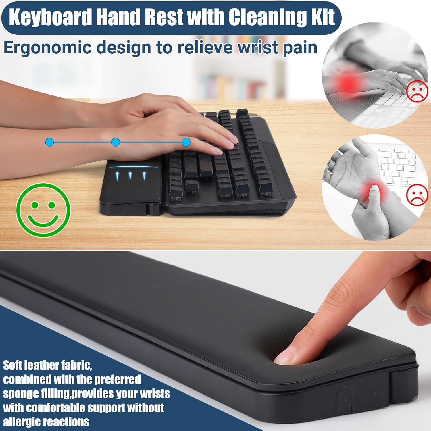 Reposa Muñecas Ergonómico XANGNIER con Kit de Limpieza