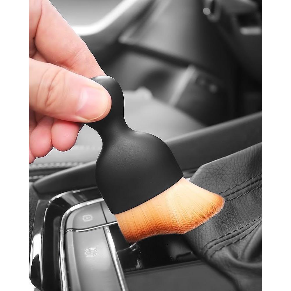 Juego de Cepillos de Detalle Interior de Automóvil Gzfatyong 6 Piezas