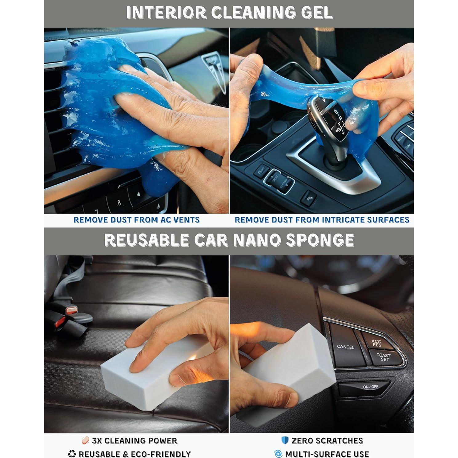 Kit de Detalle Interior de Coche Oesee 18 Piezas Herramientas