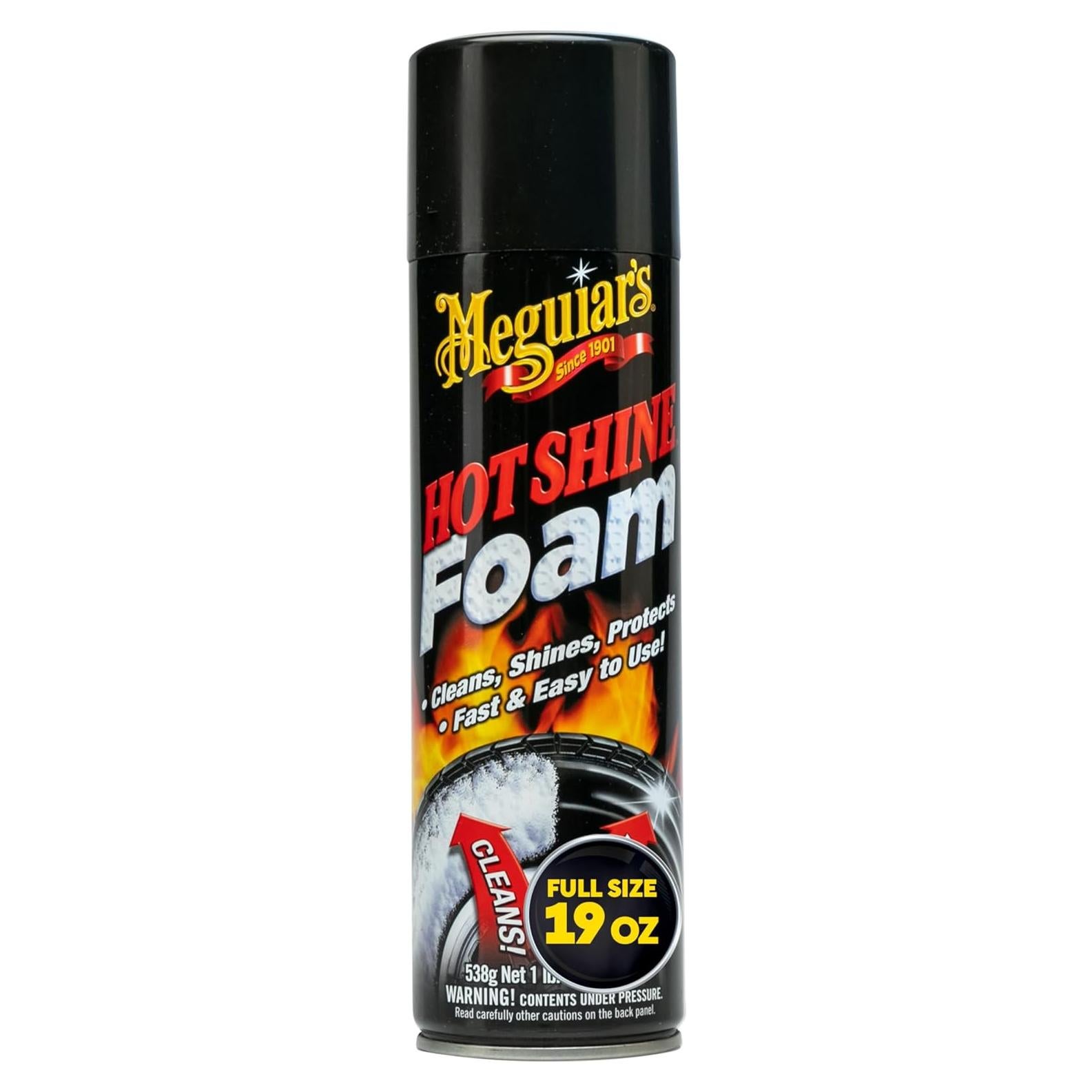 Espuma para Neumáticos Meguiar's Hot Shine 540 ml - Brillo Alto
