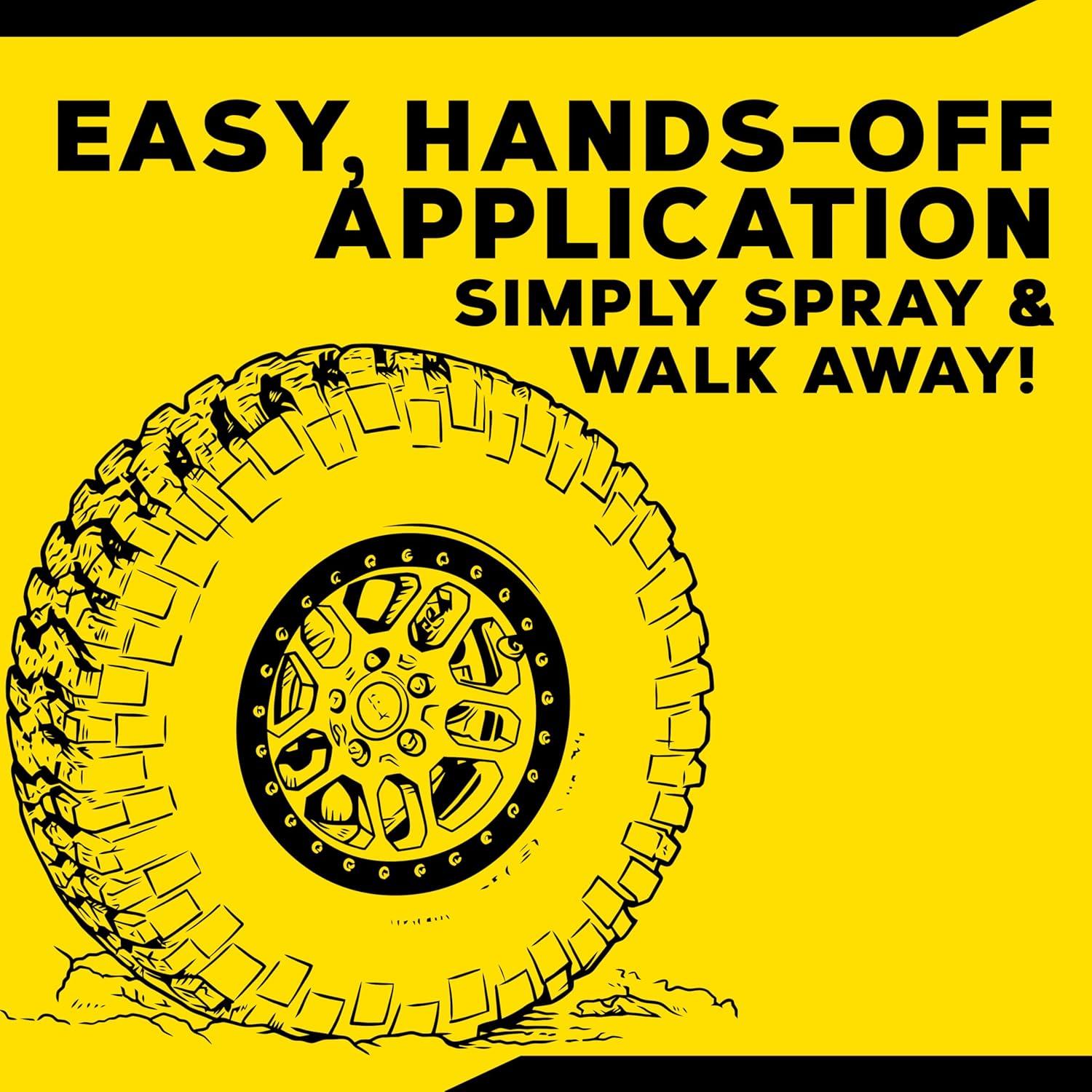 Espuma para Neumáticos Meguiar's Hot Shine 540 ml - Brillo Alto