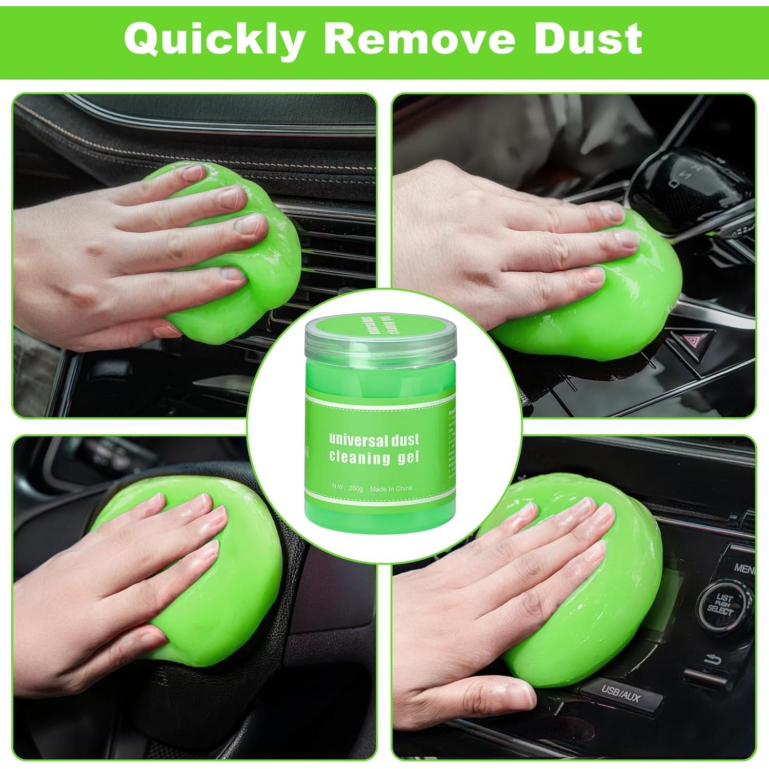 Kit de Limpieza de Interior de Coche Viewsun 16 Piezas