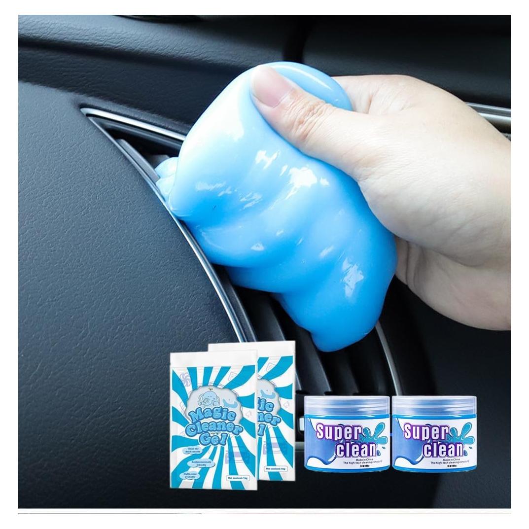 Gel de Limpieza LHYILSWQ para Automóviles y Electrónicos - 2 Bolsas