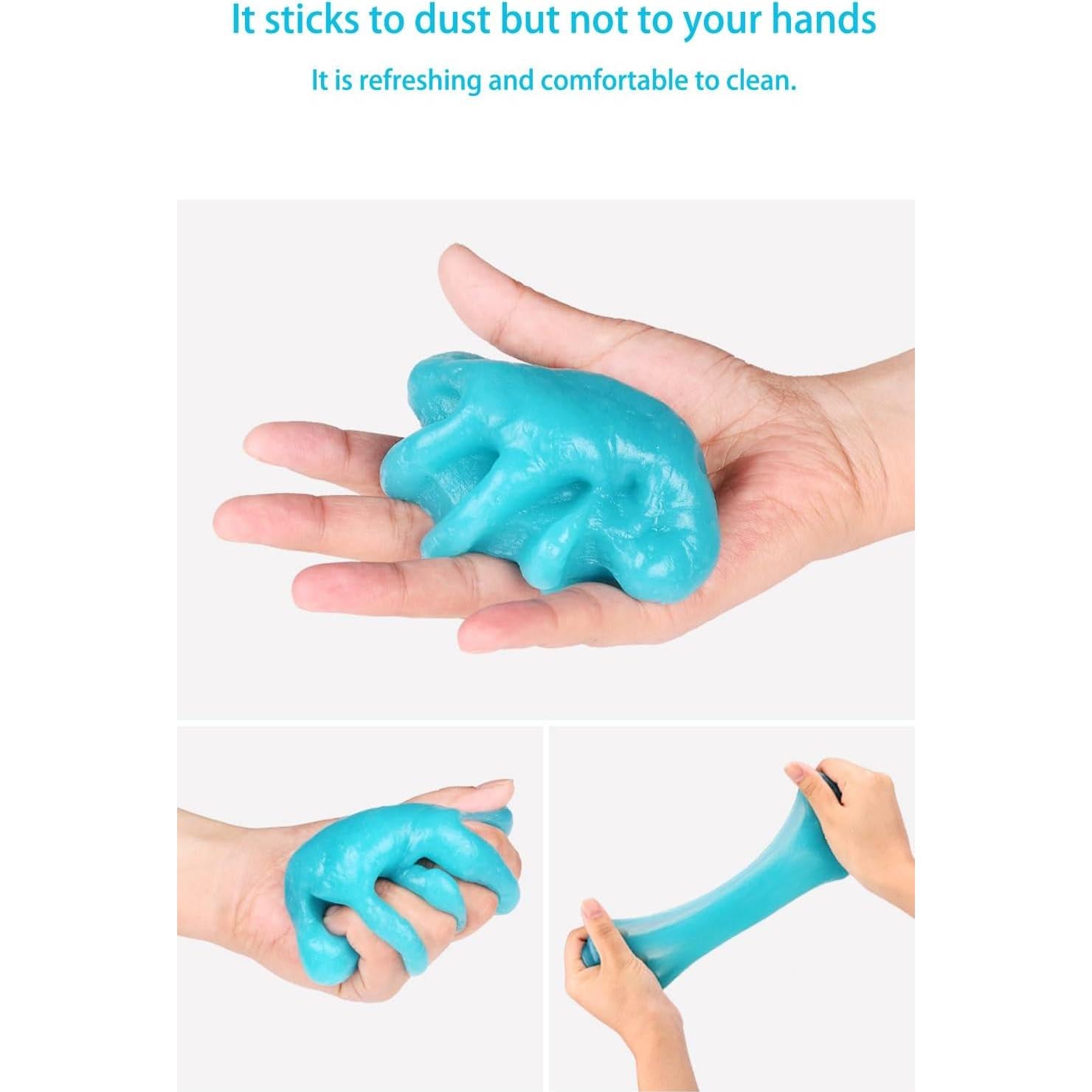 Gel de Limpieza LHYILSWQ para Automóviles y Electrónicos - 2 Bolsas