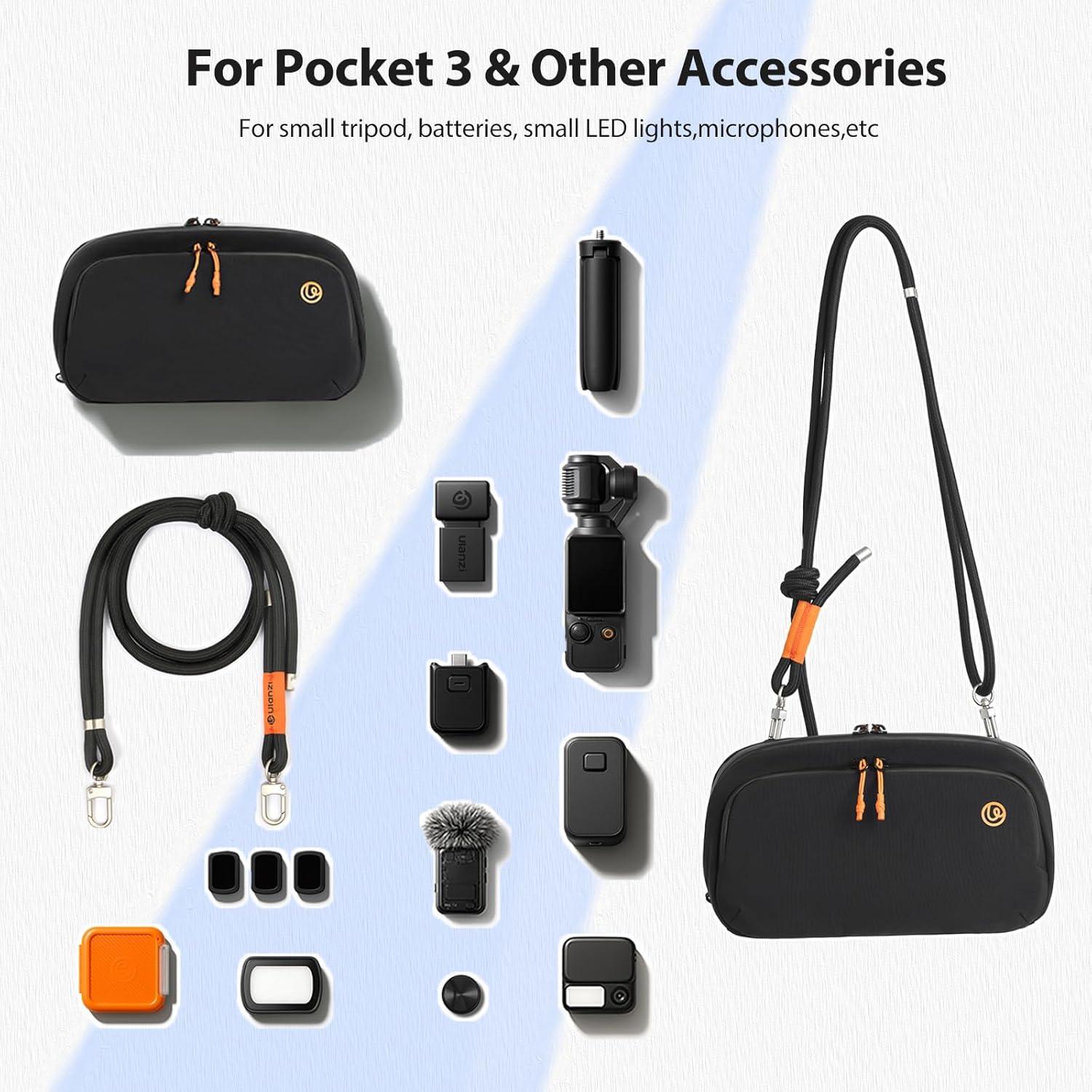 Bolsa de Transporte ULANZI YY08 para DJI Osmo Pocket 3 - Funda Protectora